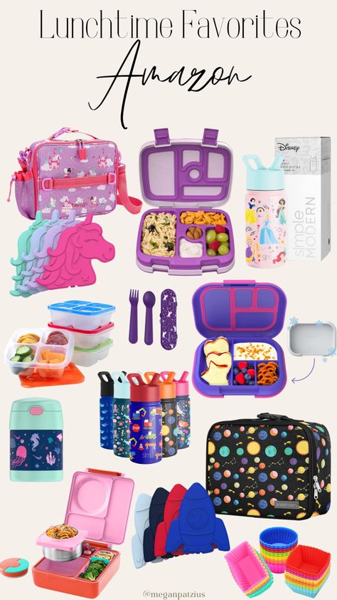 Amazon lunch box ideas lunchboxes kids back to school accessories bento boxes Lunch Ideas Bento, Lunchbox Accessories, Modern Disney Princesses, Bentgo Box, Box Lunch Ideas, Back To School Lunch Ideas, Back To School Lunch, Disney Princess Modern, Box Lunch