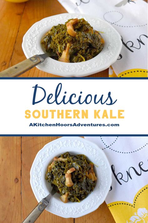 Kale Recipes Southern, Curly Kale, Southern Greens, Recipes Southern, Kale Recipes, Home Comfort, Vegan Meals, Holiday Food, Southern Recipes