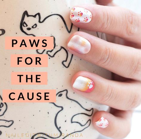 We're raising awareness and money for Animal Cruelty Prevention Month. From today's launch through the end of April, $2 from the sale of every set* of Paws for the Cause nail art will benefit Tony La Russa's Animal Rescue Foundation. #becolorstreet #colorstreetfoundation #pawsforthecause #animalcrueltypreventionmonth #naileditwithmiranda Color Street Nails, Color Street, Nail Art, Nails, Color