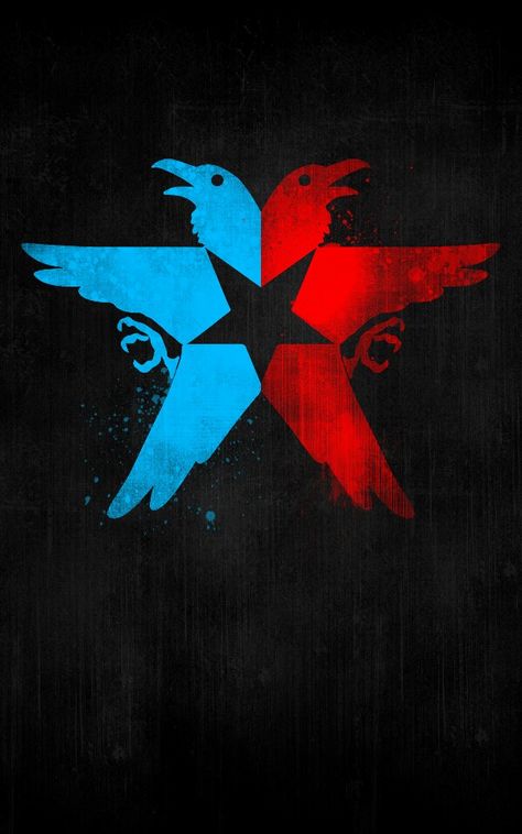 Created this custom BG for my 2013 Nexus 7. Inspired by one of my favorite games, inFamous Second Son. Infamous Second Son, Pinterest Pin, Infamous, My Favorite, Birds, Red