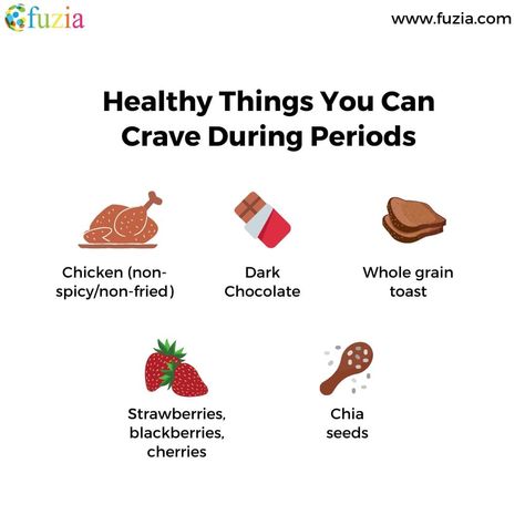 Come periods and our cravings shoot to the next level. Most of us crave unhealthy foods, but they are most likely to exacerbate the PMS symptoms, especially cramps. Looking for some healthy options? Here are a few foods to stock up on before your next period. For more such content, sign up on www.fuzia.com or simply download our app. #period #menstruation #periodproblems #periods #menstrualcycle #explorepage #womenshealth #periodpositive #menstruationmatters #menstrualhealth #women #menstrualcu Symptoms Of Period Coming, Period Comfort, Period Cravings, Period Problems, Menstrual Health, Period Panties, Unhealthy Food, Healthy Options, Self Improvement Tips