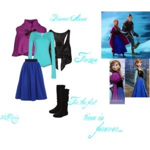 Princess Anna, Frozen Inspired Outfit Frozen Inspired Outfits, Disney Bound Outfits Casual, Frozen Outfits, Princess Outfit, Disney Princess Outfits, Disney Themed Outfits, Everyday Cosplay, Disney Inspired Fashion, Character Inspired Outfits