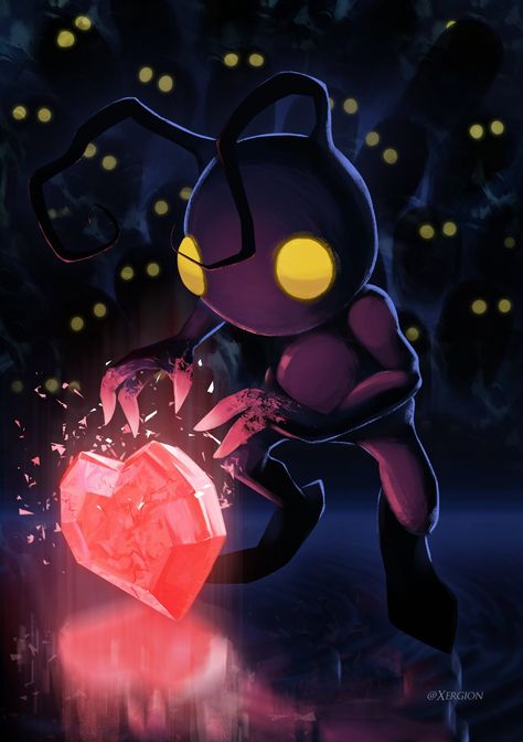 Xergi on Twitter: "Heartless painting from a while ago #KingdomHearts… " Kingdom Hearts Wallpaper Iphone, Sora Kingdom Hearts 3, Kingdom Hearts Tattoo, Kingdom Hearts Heartless, Kingdom Hearts Worlds, Roxas Kingdom Hearts, Kingdom Hearts Wallpaper, Junk Foods, Kingdom Hearts Characters