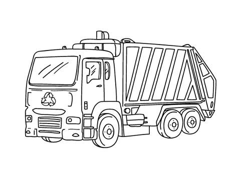 Free printable garbage truck coloring page. Download it at https://museprintables.com/download/coloring-page/garbage-truck/ Garbage Truck Printable, Garbage Truck Drawing, Garbage Truck Coloring Page, Memphis Bedroom, Football Coloring Pages, Sonic Dash, October Activities, Corporate Event Design, Minions Wallpaper