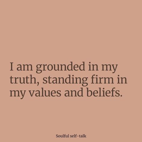 Embrace the power of being grounded and centered in the present moment. 🌍✨ Trust in your strength and find peace within. Let's cultivate stability and connection together! ______________________________________________________________ #IAmGrounded #InnerPeace #Mindfulness #StayGrounded #PersonalGrowth #SelfAwareness #Grounding #MentalWellness #BePresent #CalmMind #NatureConnection #EmotionalStability #BalancedLife #SelfCare #HolisticLiving #MindBodySoul #Empowerment #PeacefulLiving #Findin... Being Grounded, Peaceful Living, Daily Affirmation, My Values, The Present Moment, Present Moment, Holistic Living, Find Peace, Self Talk