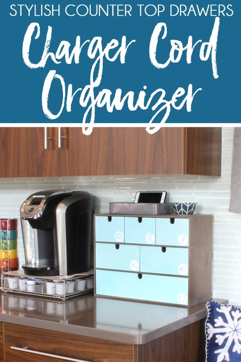 DIY cord organizer drawers Diy Cord Organizer, Ikea Moppe Hack, Charger Cord Organization, Ikea Moppe, Organizer Drawers, Charger Organizer, Organizing Life, Ikea Ideas, Mudroom Ideas