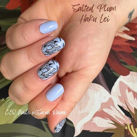 Salted Plum Haku Lei Color Street Haku Lei, Color Street Salted Plum, Haku Lei Color Street, Color Street Mixed Mani, Haku Lei, Mixed Mani, Nail Styles, Street Nails, Color Street Nails