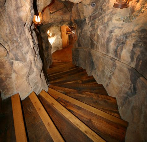 these stairs Man Room Design, Man Cave Designs, Secret Passage, Man Cave Design, Secret Passages, Ultimate Man Cave, Deco Nature, Hidden Rooms, Secret Door