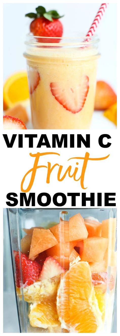 Fruit Smoothie Recipe, Smoothie Kale, Blender Recipe, Healthy Fruit Smoothies, Smoothie Fruit, Smoothies For Kids, Best Smoothie Recipes, Healthy Shakes, Fruit Breakfast