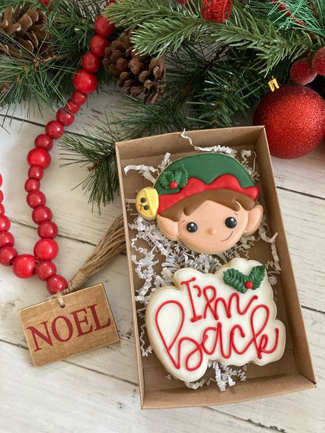 Tessiestake instagram Elf On The Shelf Cookies, Baby Cookies, Xmas Cookies, Christmas Sugar Cookies, Christmas Market, On The Shelf, Christmas Baking, My Profile, Elf On The Shelf