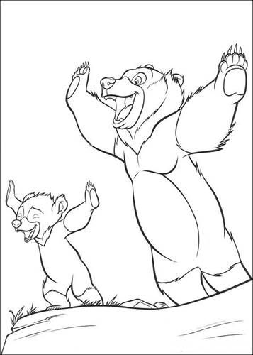 Brother Bear Tattoo, Brother Bear Art, Skitse Bog, Bear Sketch, Brother Bear, Bear Drawing, Bear Coloring Pages, Horse Coloring Pages, Bear Tattoo