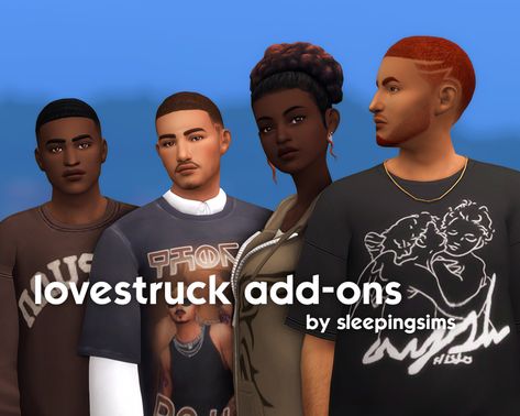 some hairline edits + a new puff because why not <33 24 ea + 7 modmax swatches bgc, lods, hat compatible, proper maps, etc. the short hairstyles work on both frames! the puff has two bonus swatch… Sims 4 Add Ons, Sims Love, Sims 4 Hair Male, The Sims 4 Skin, Hair Puff, The Sims 4 Packs, Sims 4 Expansions, Sims 4 Toddler, Sims 4 Cc Packs