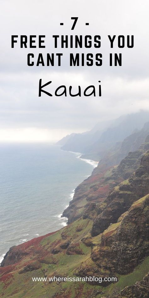 Kauai Packing List, Things To Do In Kauai, Hawaii Vacation Tips, Hawaii Trip Planning, Kauai Travel, Hawaiian Travel, Kauai Vacation, Hawaii Things To Do, Aloha Vibes