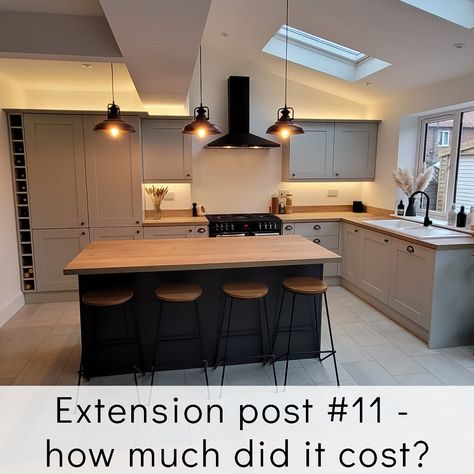 Flat Roof Kitchen Extension Open Plan, Open Plan Kitchen Diner With Island, Kitchen Diner Sofa Layout, Small Rear Kitchen Extension, Kitchen Diner Extension Small Uk, Long Kitchen Diner Family Room, 1930s Open Plan Kitchen Diner, 5m X 5m Kitchen Layout, 3.5m Wide Kitchen