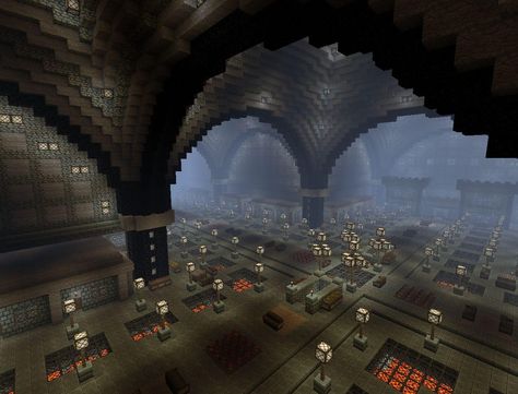 Underground Minecraft City, Underground City Minecraft, Minecraft Mega Base Ideas, Minecraft Underground Base, Minecraft Underwater, Minecraft Underground, Minecraft Building Guide, Underground City, Minecraft Structures