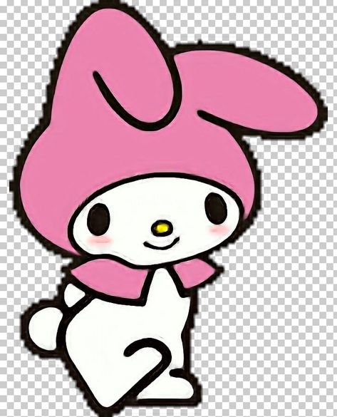 My Melody Drawing, Melody Drawing, Artwork Cartoon, Hello Kitty Images, Melody Hello Kitty, Kitty Images, Hello Kitty Characters, Hello Kitty Sanrio, Kitty Drawing