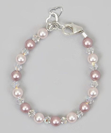 Clear Crystal Bracelet, Kalung Manik-manik, Child Hand, Gelang Manik-manik, Pola Gelang, Pink Swarovski, Swarovski Crystal Bracelet, Gelang Manik, Swarovski Bracelet