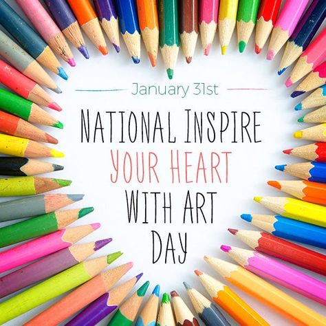 31 January: National Inspire Your Heart With Art Day Always observed on January 31st, Inspire Your Heart With Art Day is a day to ponder how art affects your heart. Art is valued and appreciated for all sorts of reasons. [sourced from: http://nationaldaycalendar.com] Chi Hair Products, National Day Calendar, Colored Chalk, Avon Business, Leadership Programs, Selling Avon, Avon Makeup, Avon Representative, Favorite Artist