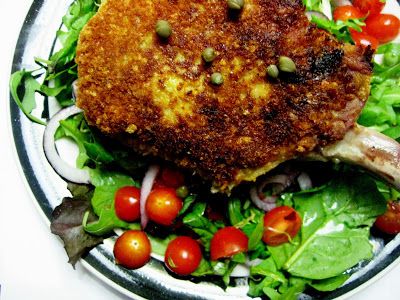 Pork Chop Milanese, Recipe Pork Chops, The Butchery, Pork Milanese, Veal Milanese, Osso Buco Recipe, Milanese Recipe, Recipe Pork, Veal Recipes