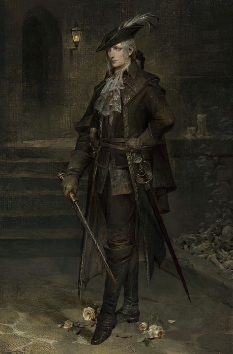 ArtStation - Bloodborne, Betty Jiang Lady Maria Bloodborne, Maria Bloodborne, Bloodborne Cosplay, Lady Maria, Bloodborne Art, Old Blood, Pet Mom, Fandom Games, Bloodborne