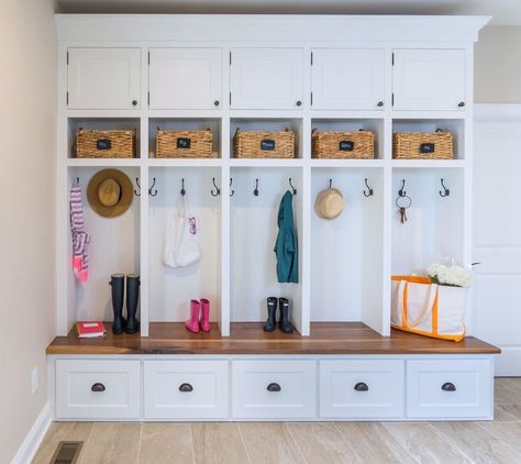 Entryway Cubbies, Cubby Ideas, Mudroom Cubbies, Mudroom Remodel, Mudroom Makeover, Laundry Room/mud Room, Mudroom Lockers, Mudroom Ideas, Mudroom Laundry Room