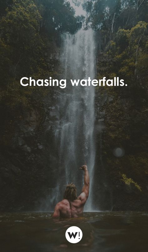 Looking for waterfall quotes or the perfect waterfall captions for Instagram? Here are 26 of the most beautiful and inspiring quotes about waterfalls. short quotes | short thoughts quotes | waterfall quotes instagram | waterfall quotes nature | inspirational waterfall quotes | waterfall quotes life | waterfall quotes nature life | waterfall quotes nature beautiful | waterfall captions | waterfall captions instagram Waterfall Captions Instagram Short, Waterfalls Captions Instagram, Quotes Nature Inspirational, Waterfall Captions Instagram, Waterfall Captions, Waterfall Quotes, Glam Quotes, Words Inspiration, Best Short Quotes