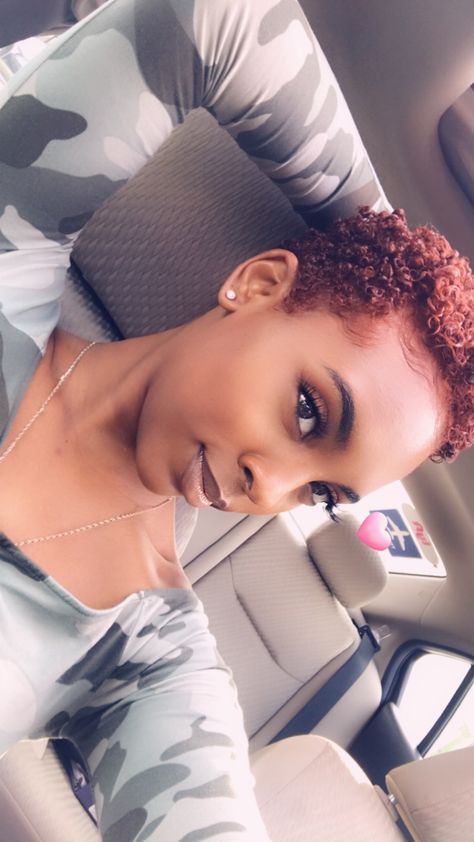 Big Chop Natural Hair, Short Dyed Hair, Twa Hairstyles, Wine Red Hair, Wine Hair, Natural Hair Short Cuts, Cut Life, Dyed Red Hair, Short Hair Black