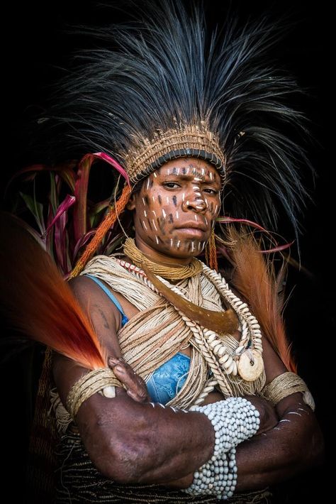 Kaluli tribe of Papua New Guinea by Olga & Errol (Any Way in a Way) Indigenous Americans, We Are The World, Human Art, People Photography, World Cultures, People Of The World, Black And Grey Tattoos, People Around The World, Papua New Guinea