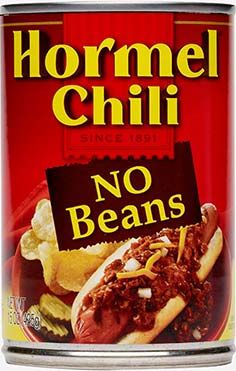 Hormel | Products | HORMEL® Chili No Beans Chili, Hot Taco Dip, Chili No Beans, Chili Without Beans, Hormel Chili, Taco Dip Recipe, Hormel Recipes, Chili Dogs, Taco Dip