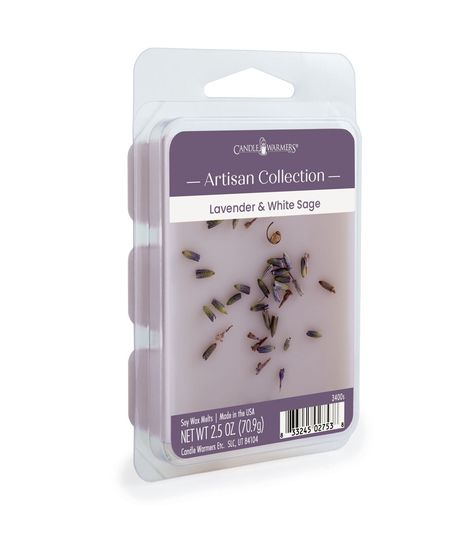 FRAGRANCE: Dewy lavender in a meadow of white sage accented by wildflowers and soft woods TOP NOTES: Lavender, Floral MID NOTES: Lavender, Ylang Ylang, Floral BASE NOTES: Lavender, Wood, Tonka, Musk290 x 90 x 410Melts are made of soy wax, which is both biodegradable and sustainably sourced Each 25 oz melt wax has a melt time of 30 hoursHand - applied decorative element makes this melt unique and beautiful All decorative elements have been tested to ensure they are safe for warmingWax melts offer Lavender Floral, Candle Warmer, White Sage, Decorative Elements, Soy Wax Melts, Candle Shop, Joanns Fabric And Crafts, Ylang Ylang, Wax Melts