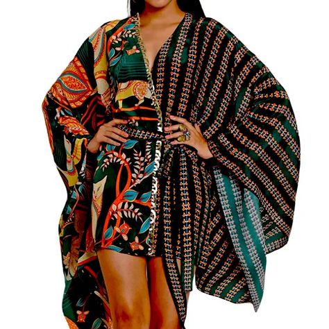 Vlisco Dresses, Africa Chic, Green Kaftan, Kaftan Style, Aesthetic Inspiration, Fall Wear, Beautiful Forest, Simple Dress, Kaftan Dress