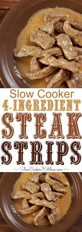 Festive Cookie Recipes, Steak Strips, Seared Salmon Recipes, Skirt Steak Recipes, Slow Cooker Steak, Slow Cooker Recipes Beef, Paleo Food, Crockpot Cooking, Slow Cook