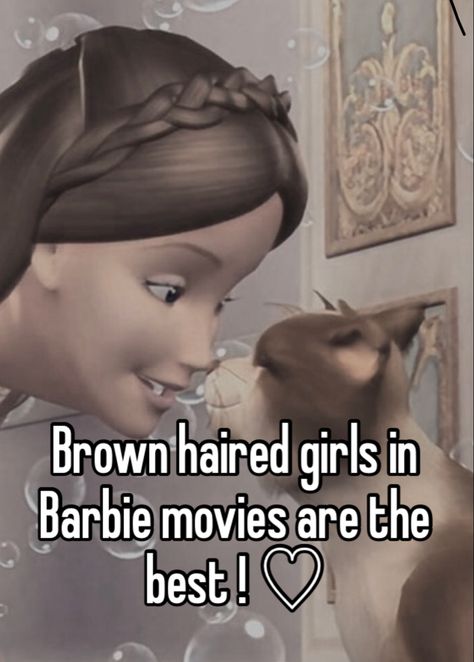 Barbie Whispers, Barbie Whisper, Bright Hair Colors, Girls Diary, Pretty When You Cry, Barbie Stuff, Bright Hair, Careless Whisper, Barbie Movies