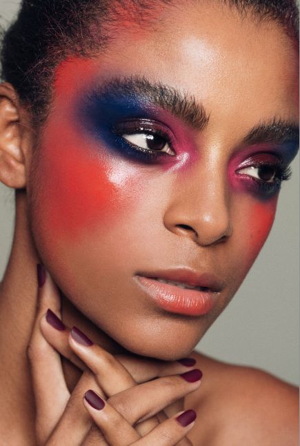 Alecia Morais, Beautiful Masks, Avant Garde Makeup, Cape Verde, Cute Face Mask, Stage Makeup, Stylish Face Mask, Face Mask Fashion, Models Makeup