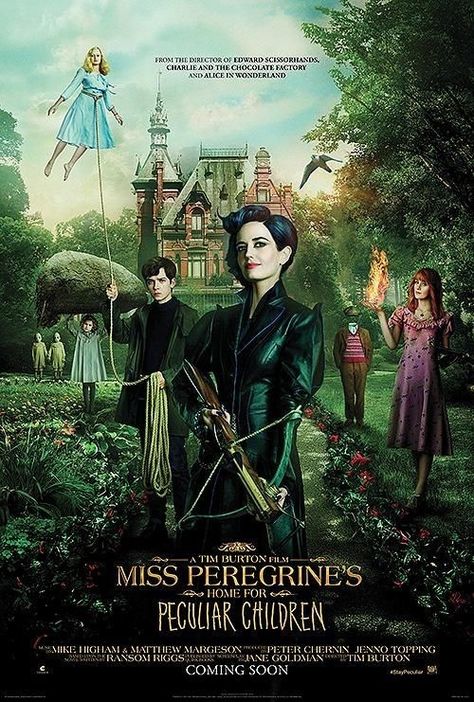 Peculiar Children Movie, Miss Peregrine's Peculiar Children, Ransom Riggs, Peregrine's Home For Peculiars, Miss Peregrines Home For Peculiar, Night Film, Miss Peregrine, Peculiar Children, Tim Burton Films