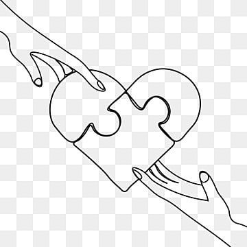 art,line draw,heart-shaped,two-person team,team work,puzzle,hand,team,spirit of cooperation,abstract,line draw,puzzle Puzzle Line Art, Drawing Person, Draw Heart, Fire Sketch, Line Pic, Puzzle Drawing, Hands Holding Heart, Relationship Drawings, Wing Drawing