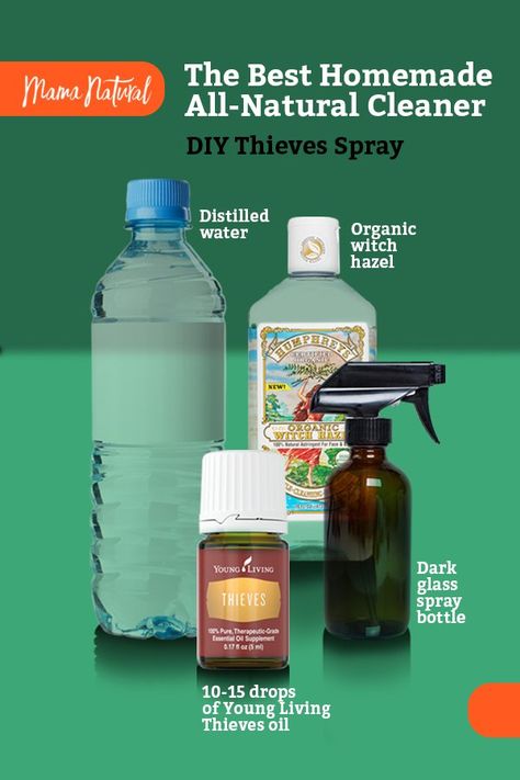 Young Living Thieves Oil, Diy Thieves, Natural Cleaners Diy, Thieves Spray, Diy Oat Milk, Natural Cleaner, Thieves Oil, All Natural Cleaners, Thieves Cleaner