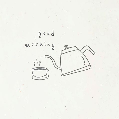 Morning Doodles, Journals Ideas, Coffee Doodle, Coffee Vector, 2 Friends, Doodle Style, Aesthetic Things, Beige Background, Cartoon Cute