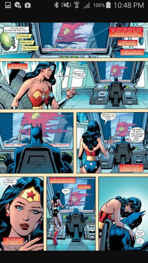 Dc Trinity, Justice League Wonder Woman, Batman Wonder Woman, Western Comics, Batman Comic Art, Dc Comics Artwork, Dc Memes, Dc Comics Characters, Detective Comics