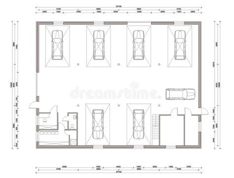 Car Showroom Design, Parking Solutions, Basement House Plans, Car Showroom, Showroom Design, Architectural Drawing, Building Art, Car Service, Service Station