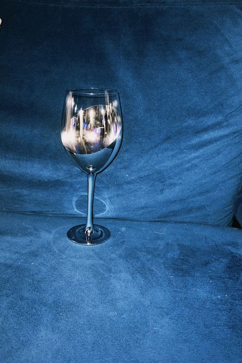 Velvet Couch Aesthetic, Blue Wine Aesthetic, Blue Velvet Aesthetic, Dark Blue Bar Aesthetic, Isabella Rossellini Blue Velvet, Blurry Wine Glass Aesthetic, Wine Glass Aesthetic Dark, Blue Velvet Couch, Velvet Aesthetic