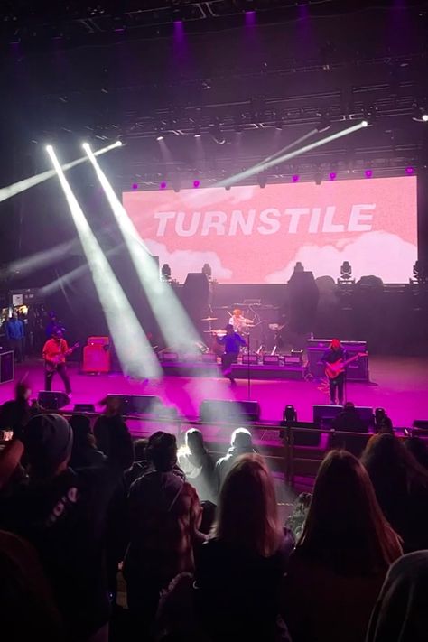 Turnstile Aesthetic, Turnstile Band, Red Rocks Concert, Pink Concert, 2024 Moodboard, Music Concerts, Concert Aesthetic, Red Rocks, Aesthetic Pink