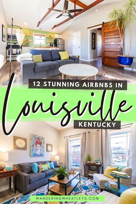 Looking for places to stay in Louisville, Kentucky? Here are 12 great Airbnbs in Louisville + top things to do in Louisville! Book your stay in one of these Louisville vacation rentals today for… Places To Stay In Louisville Ky, Louisville Vacation, Things To Do In Kentucky, Kentucky Louisville, Kentucky Vacation, States In America, Southern Hospitality, Romantic Weekend, Louisville Kentucky