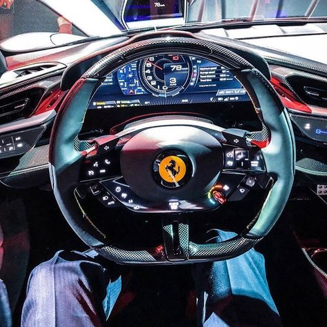 Ferraricarphoto on Instagram: “The interior of the Ferrari SF90 Stradale 😍 Rate 0-10 Photo by @florianmerckx ~~~~~~~~~~~~~~~~~~~~~~~~~~~~~~~~~~~~~~~~~~~~~~~ 0-100 2.5…” Ferrari Sf90 Stradale, Car Interior Design Sketch, Ferrari Sf90, Ferrari World, Top Car, Car Interior Design, Gift Photo, Top Cars, Sports Cars Luxury