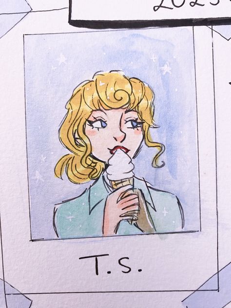 Taylor swift eating ice cream Taylor Swift Eating, Journal 2024, The Baby Sitters Club, Eating Ice, Taylor Swift Cute, Eating Ice Cream, Heart Hands Drawing, Art Hobbies, Taylor Swift Album