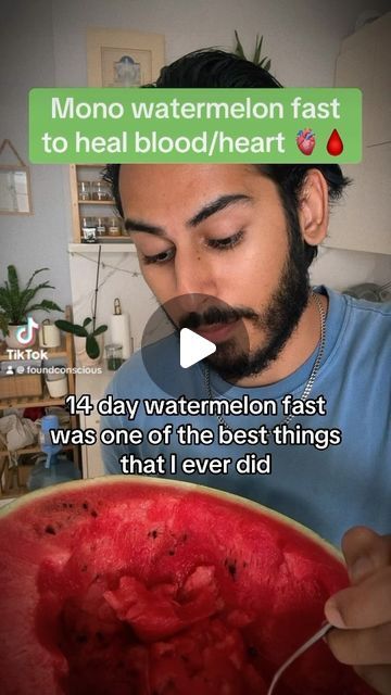 Azeem Ali on Instagram: "Watermelon fasting can cleanse and heal the blood and heart 🫀🩸🍉

Eat the seeds!! High in zinc, magnesium, citrulline, b vitamin complexes, copper, manganese etc. The seeds are the healing part! 

Makes you wonder why they are creating hybridised fruits with no seeds (life force!)." Watermelon Fasting, Blood Heart, Vitamin B Complex, Life Force, Vitamin B, Watermelon, Vitamins, Seeds, Force