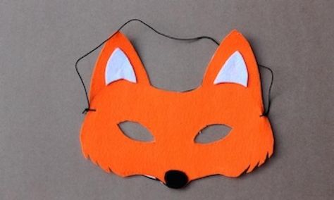 Masks are an easy fix for Book Week or dress-up days. This easy fox mask with free printable will transform your child into Fantastic Mr Fox in no time at all! Kids Fox Costume, Easy Book Week Costumes, Children's Book Week, Timmy Time, Fox Costume, Fox Crafts, Book Day Costumes, Fox Dress, Free Preschool Printables