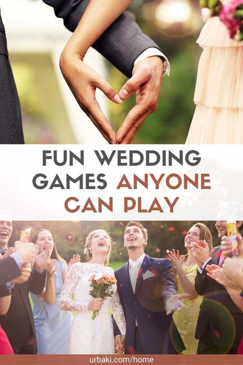 Keep your wedding guests entertained with these wedding games that everyone can play. Here you will find wedding-themed games, but you will also find great games for any occasion or date. Let's be honest: wedding receptions can be boring for guests. Make sure they play wedding games that will keep the guests entertained and amused. They are timeless games that will delight all ages, from children to adults. There is even a large collection of wedding games that can be played outside if you... Wedding Reception Games For Guests Funny, Games To Play At A Wedding Reception, Fun Wedding Games For Guests, Wedding Treasure Hunt, Wedding Reception Games For Guests, Wedding Games For Reception, Indoor Wedding Games, Rustic Wedding Games, Marriage Games