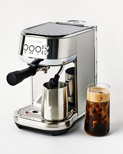 The Best Espresso Machines for Beginners, Semi-Pro Home Baristas, and Everyone in Between | Bon Appétit Kaffe Bar, Breville Espresso Machine, Breville Espresso, Home Espresso Machine, Espresso At Home, Best Espresso Machine, Automatic Espresso Machine, Best Coffee Maker, Automatic Coffee Machine