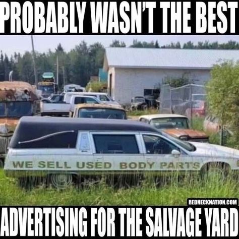 Sick Humor Twisted Hilarious, Funny Advertising, Car Jokes, Sick Humor, Country Jokes, Best Advertising, Dad Jokes Funny, Car Memes, Seriously Funny